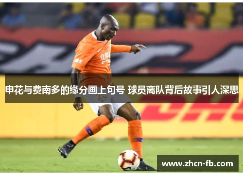 申花与费南多的缘分画上句号 球员离队背后故事引人深思